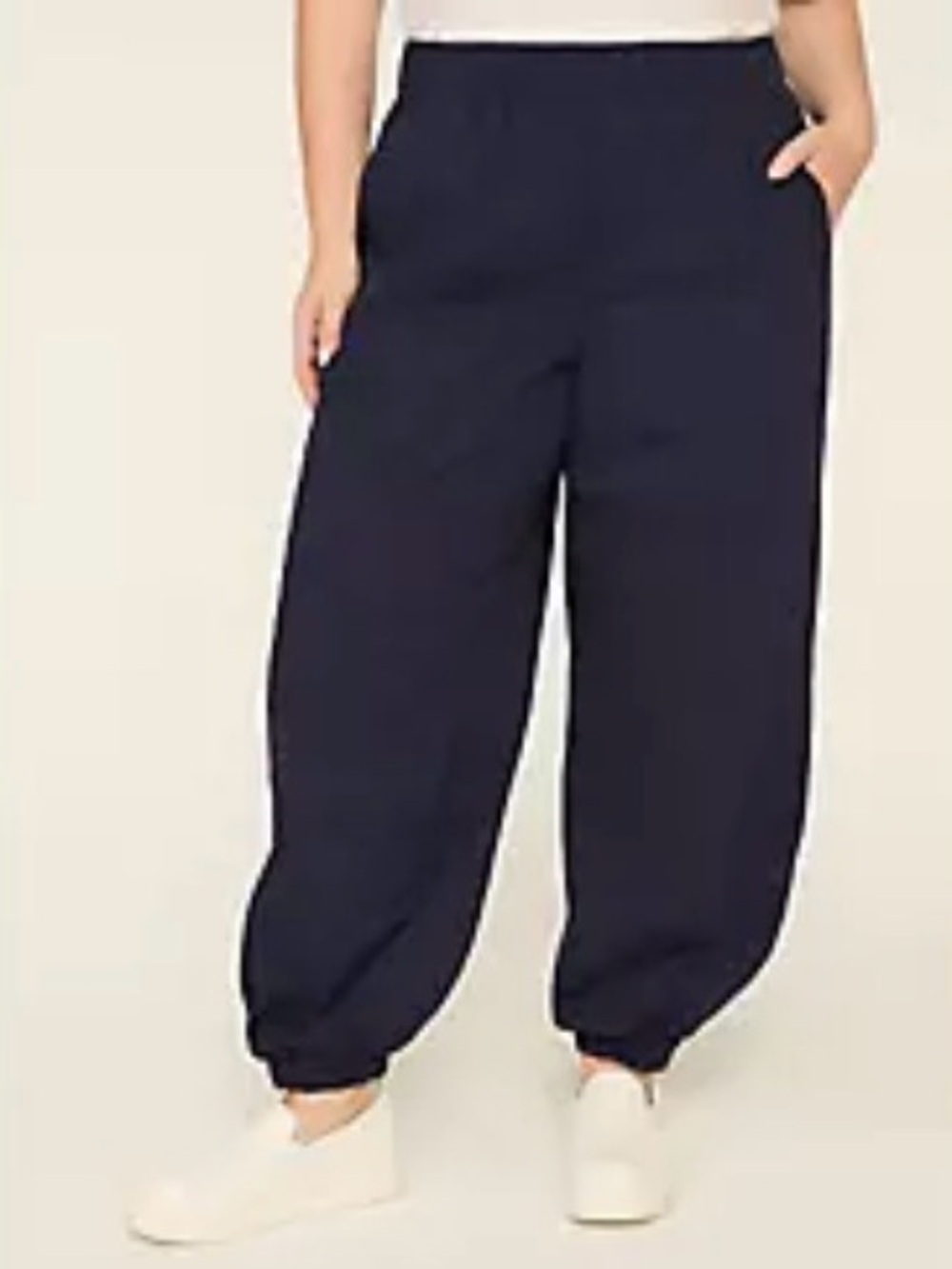 Lane Bryant Relaxes Straight Parachute Ankle Pants